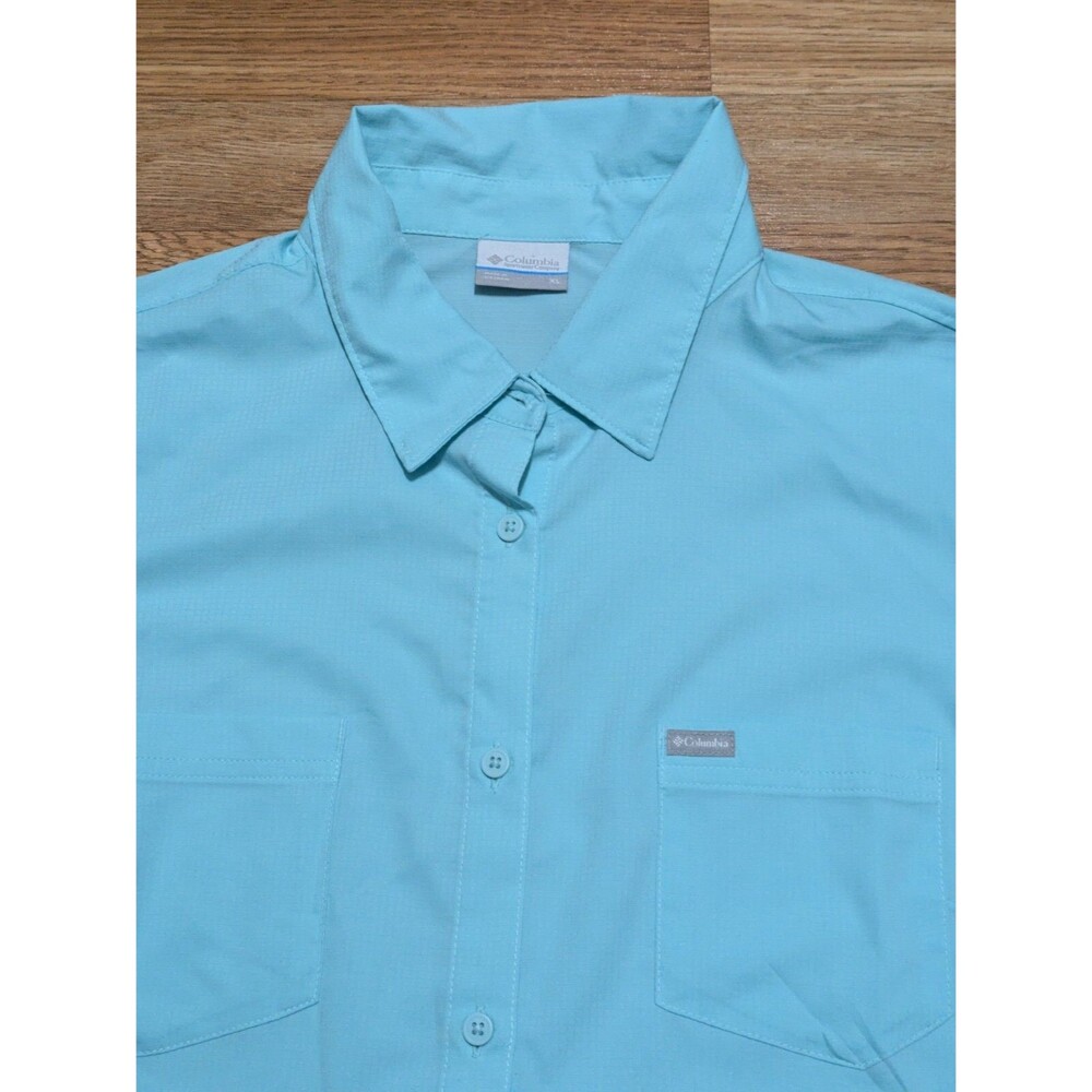 Columbia Men's‎ Lightweight Short Sleeve Button Up Shirt, XL